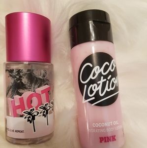 Pink Victoria secret set